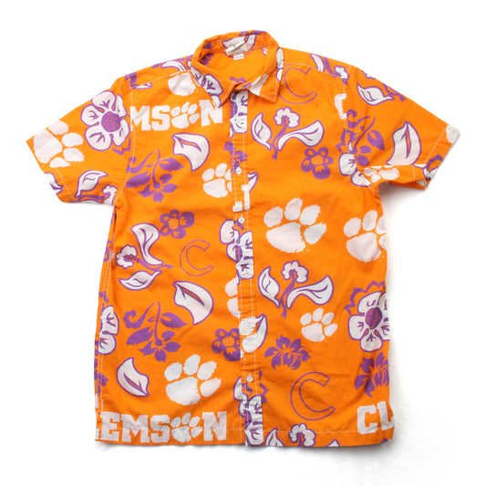 Clemson Tigers Men's Floral Shirt