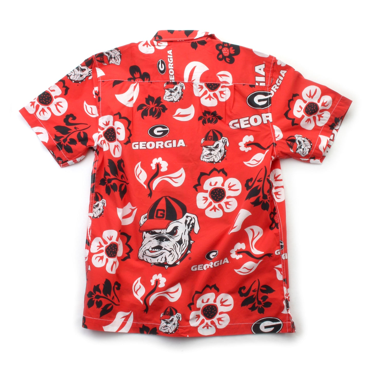 Georgia Bulldogs Men's Floral Shirt