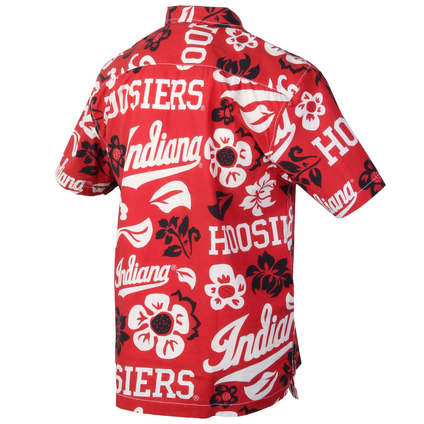 Indiana Hoosiers Men's Floral Shirt