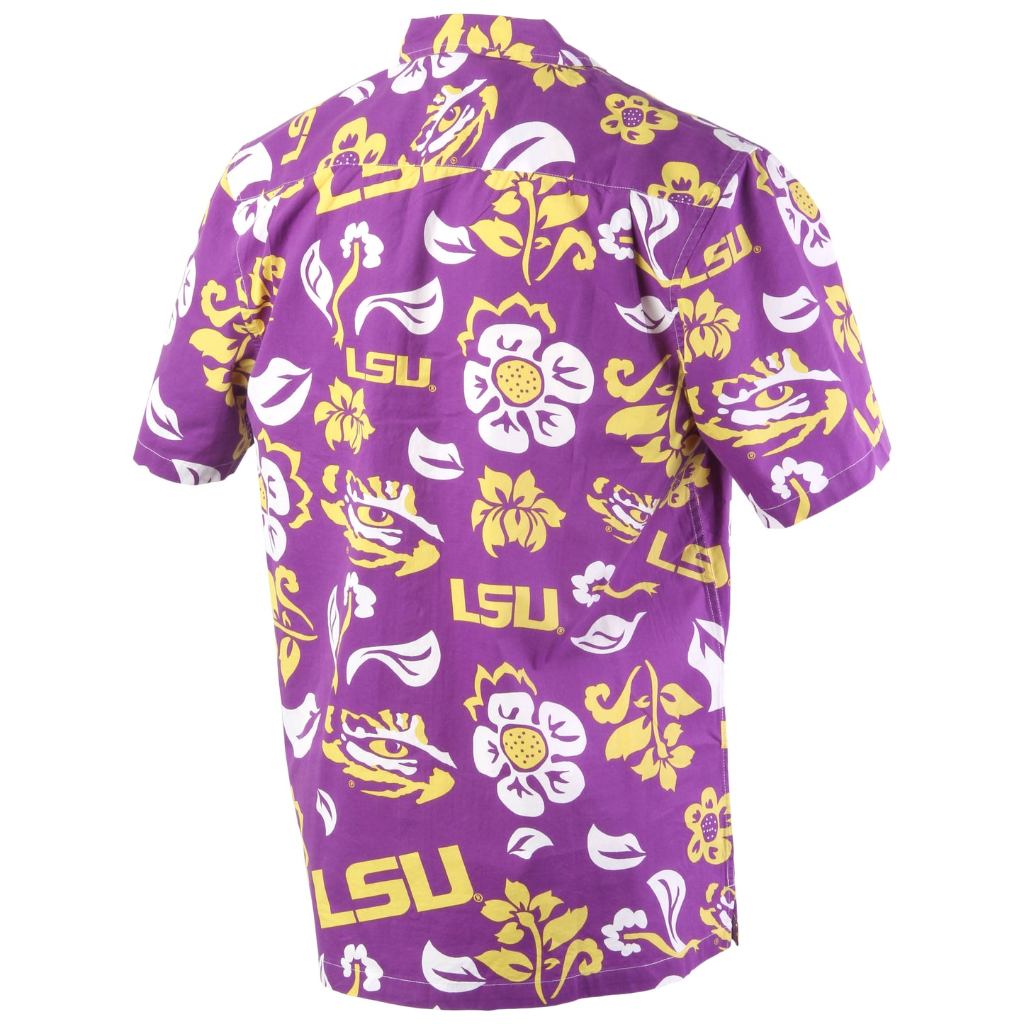 LSU Tigers Men's Floral Shirt