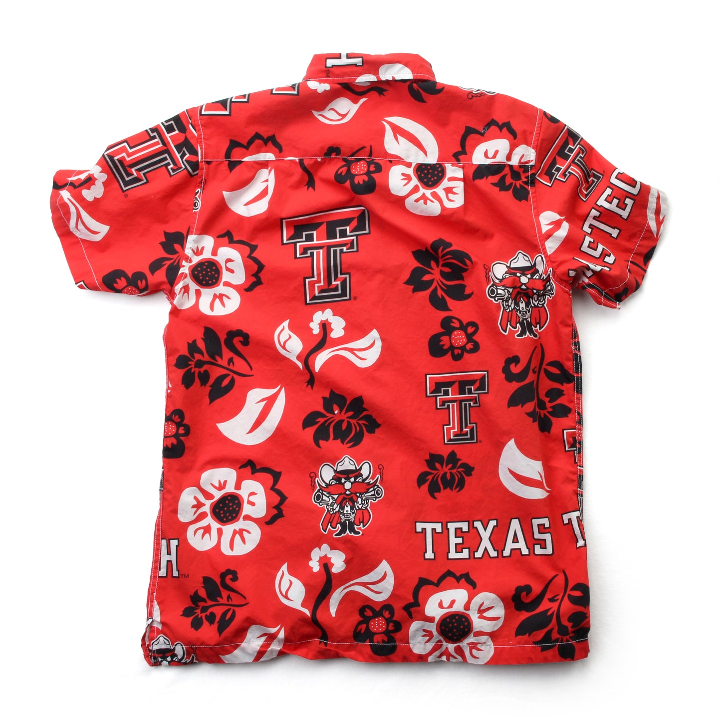 Texas Tech Red Raiders Men's Floral Shirt - Red