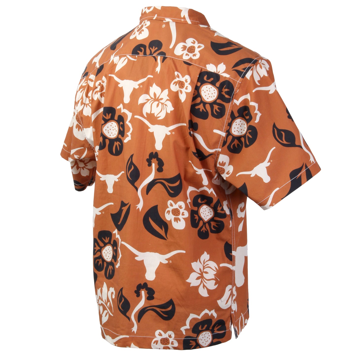 Texas Longhorns Men's Floral Shirt