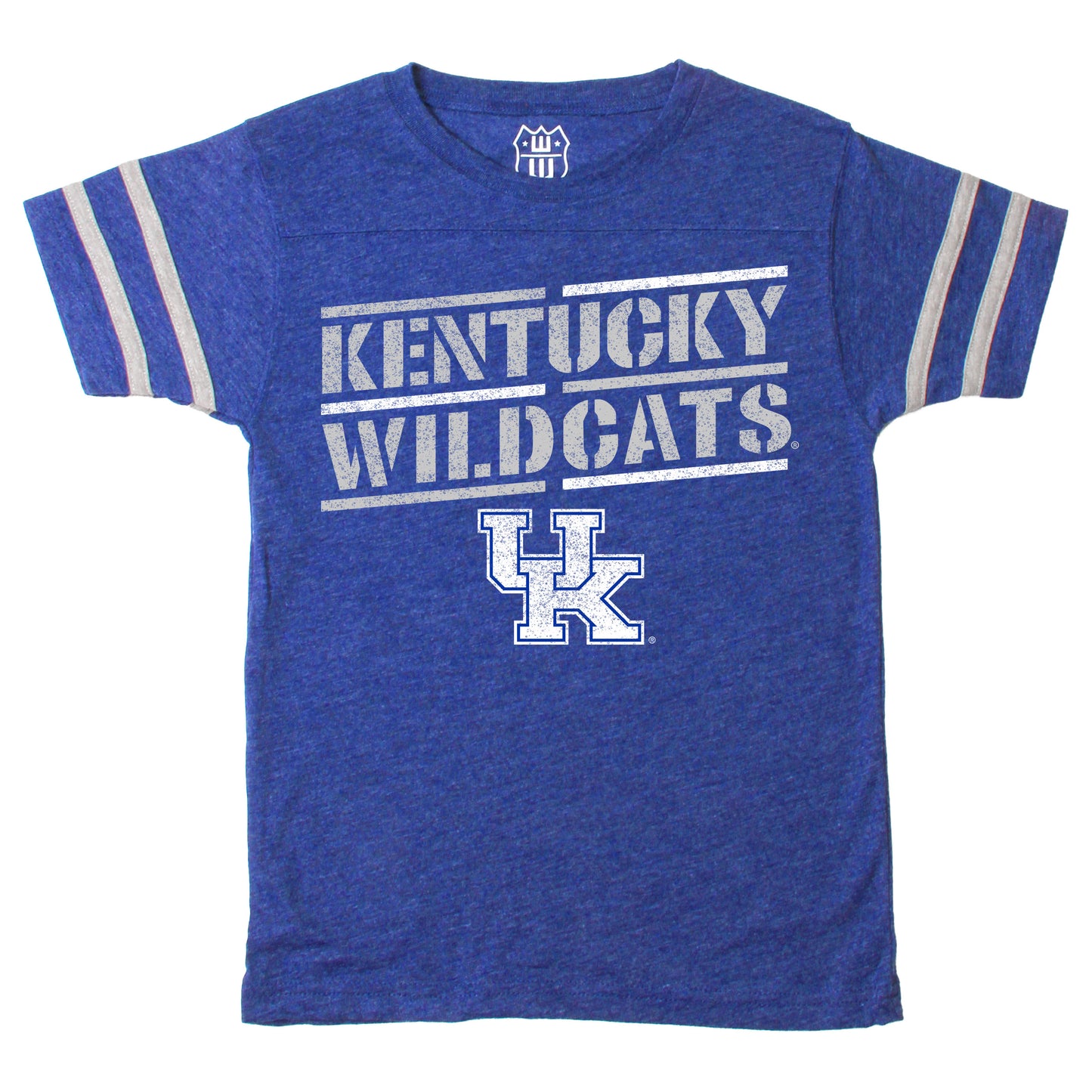 Kentucky Wildcats Youth Boys Slv Stripe SS Tee