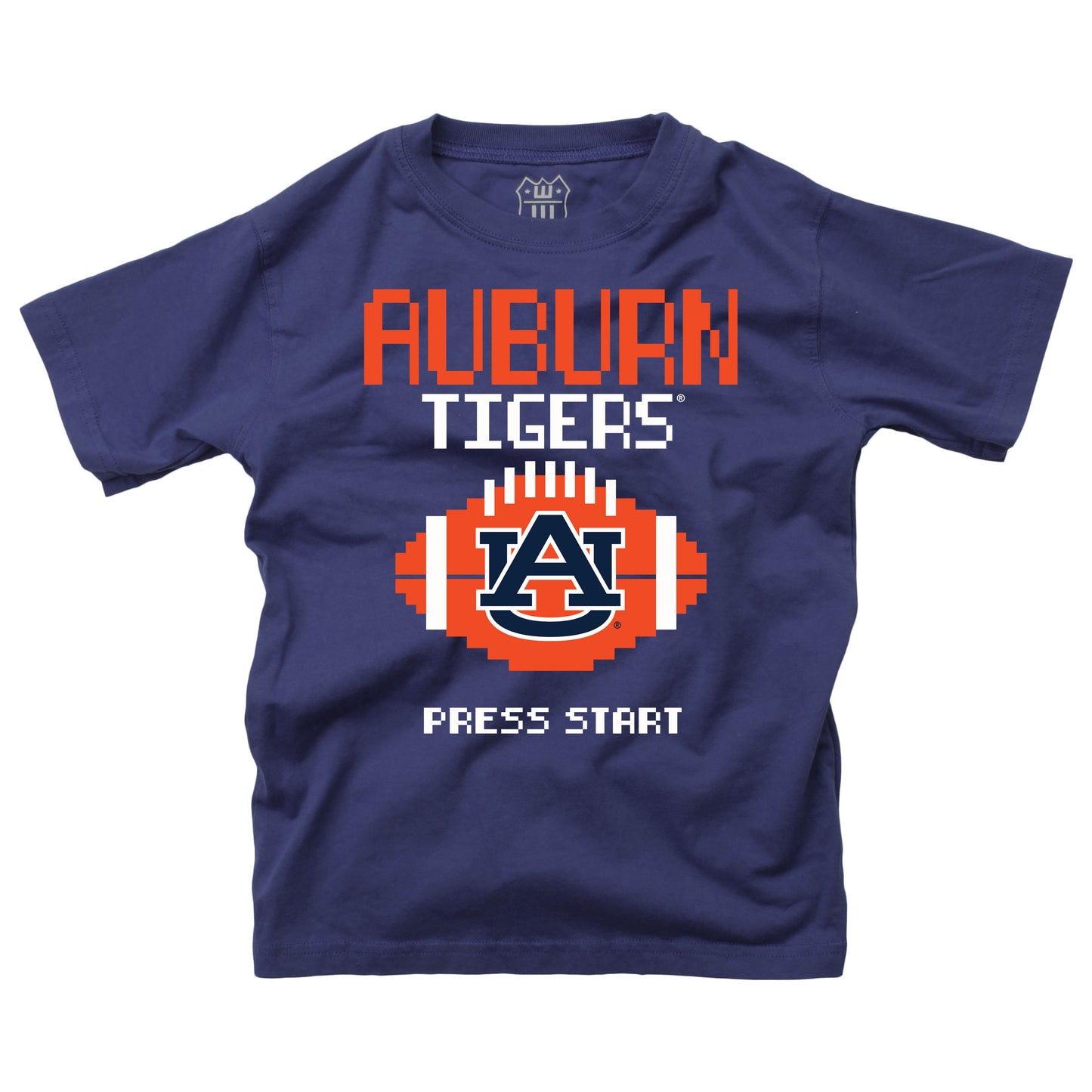 Auburn Tigers Youth Press Start SS Tee