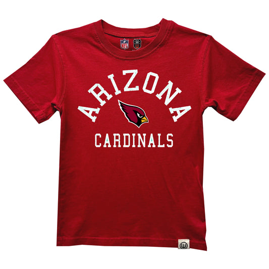 Arizona Cardinals NFL Kids Short Sleeve Organic Cotton Tee Shirt