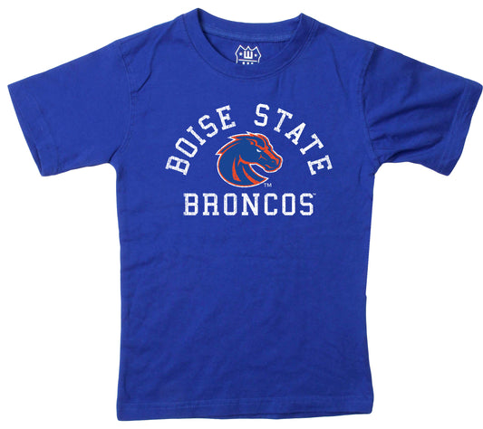 Boise State Broncos NCAA Kids S/S Organic Cotton Tee Shirt
