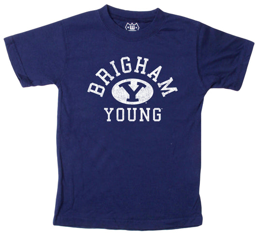 Brigham Young CougarsNCAA Kids S/S Organic Cotton Tee Shirt