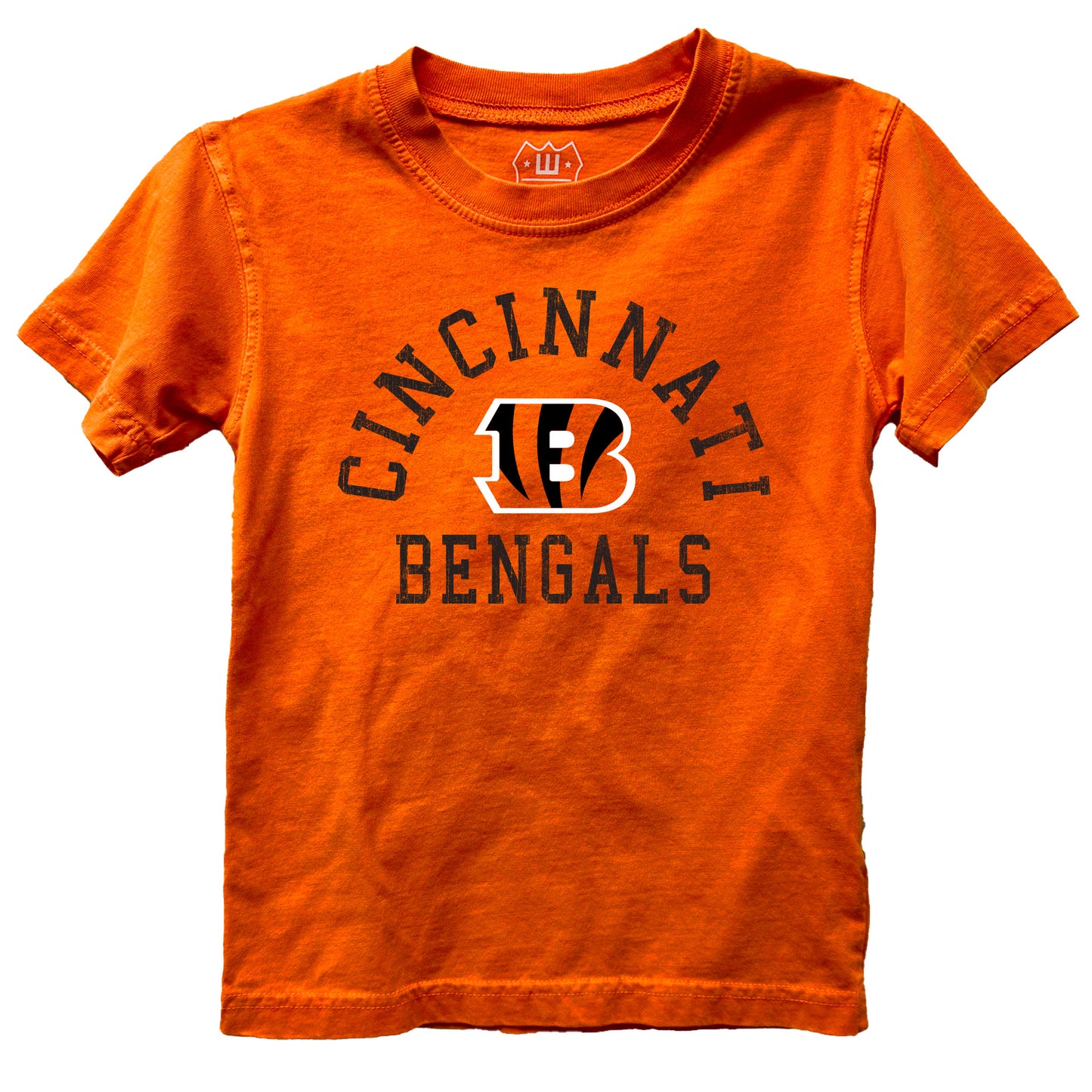 Cinncinati Bengals NFL Kids Short Sleeve Organic Cotton Tee Shirt - Orange Crush