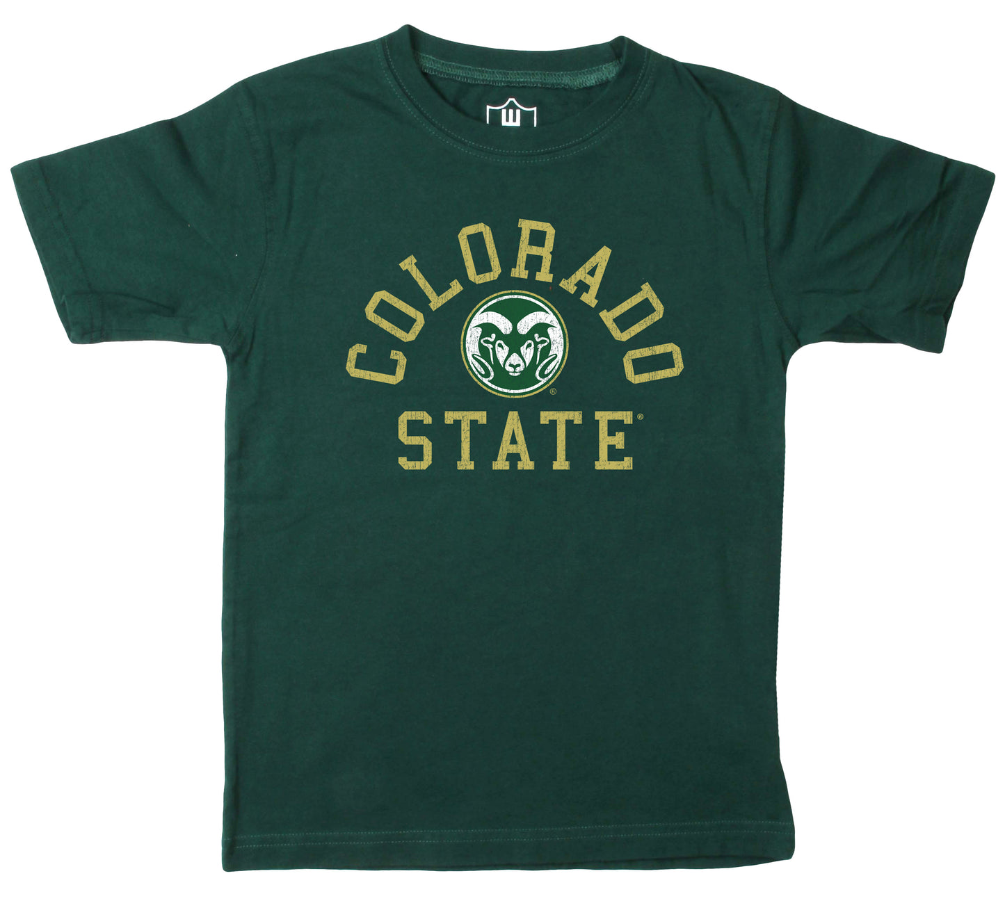 Colorado State Rams NCAA Kids S/S Organic Cotton Tee Shirt
