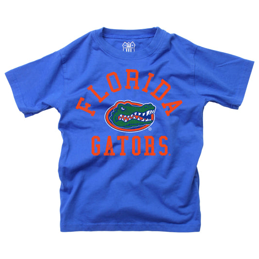 Florida Gators NCAA Kids S/S Organic Cotton Tee Shirt - Blue Moon