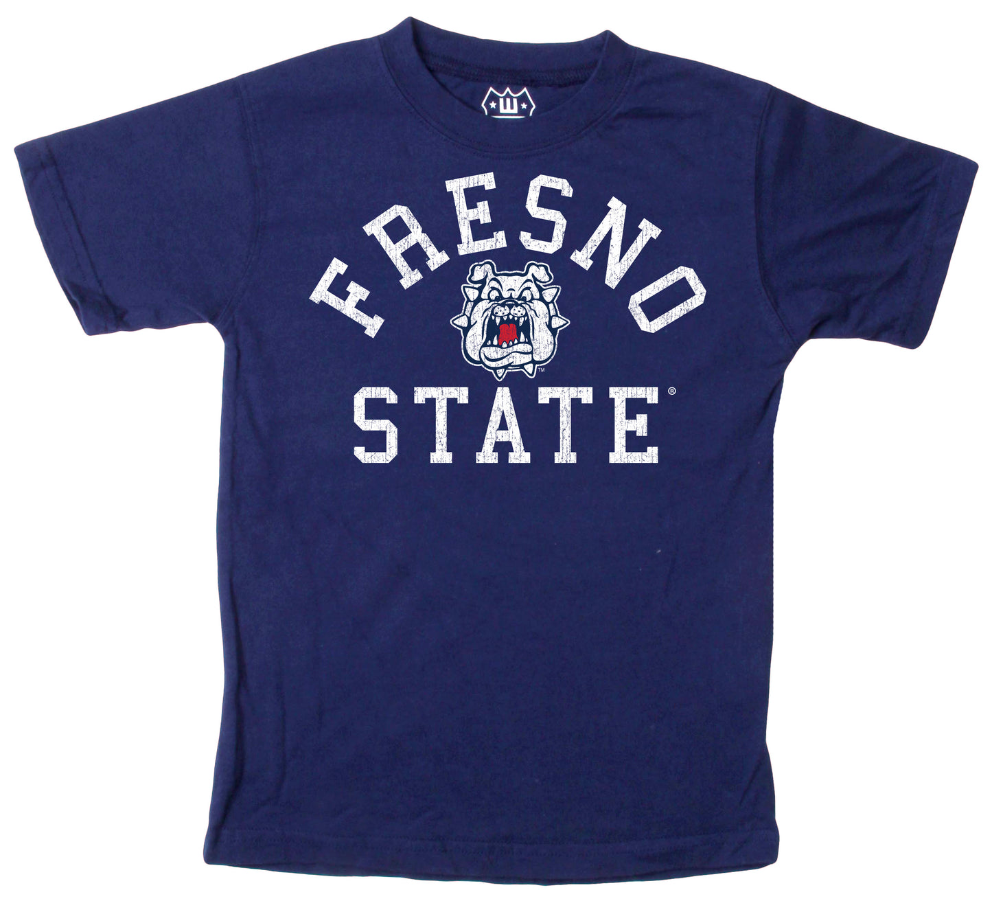 Fresno State Bulldogs NCAA Kids S/S Organic Cotton Tee Shirt