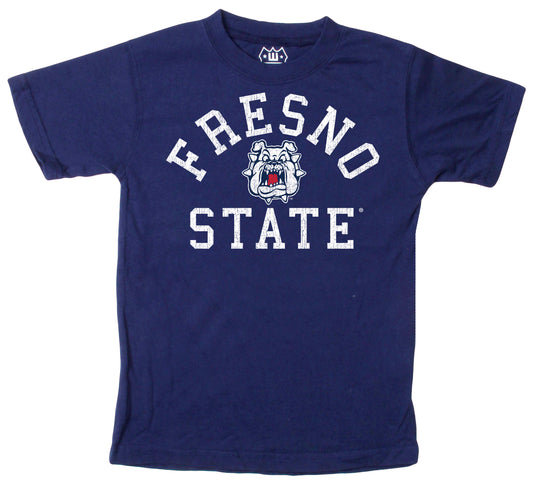 Fresno State Bulldogs NCAA Kids S/S Organic Cotton Tee Shirt