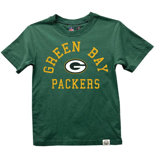 Green Bay Packers NFL Youth Short Sleeve Organic Cotton Tee Shirt