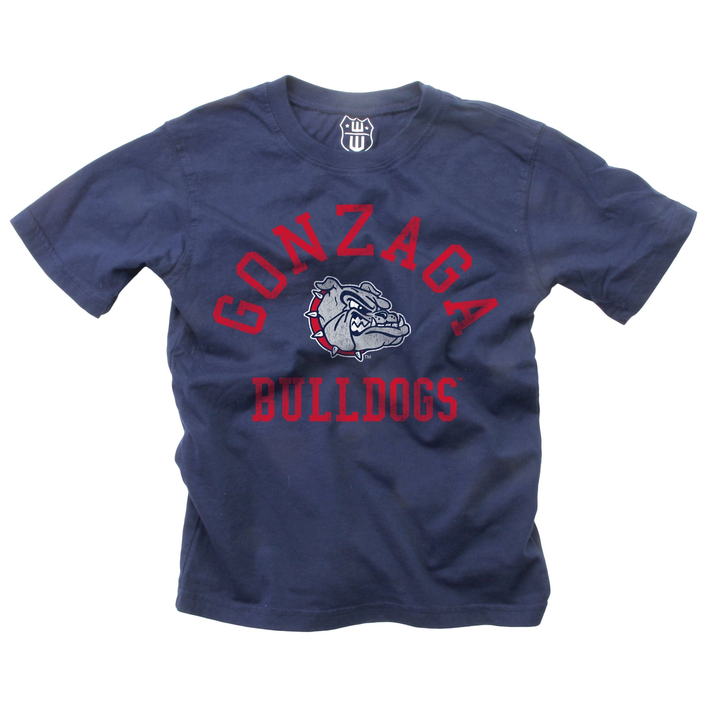 Gonzaga Bulldogs NCAA Kids S/S Organic Cotton Tee Shirt