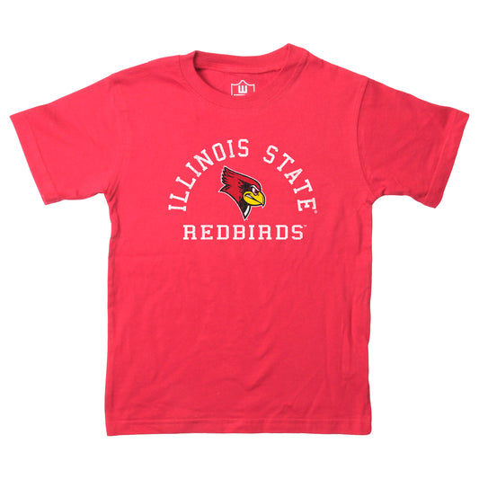 Illinois State Redbirds NCAA Kids S/S Organic Cotton Tee Shirt