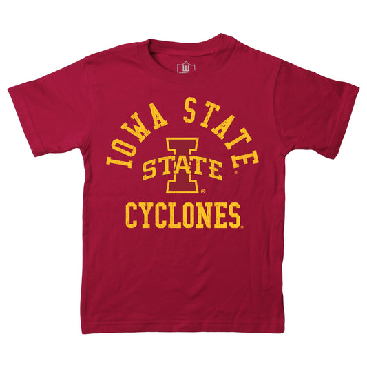 Iowa State Cyclones NCAA Kids S/S Organic Cotton Tee Shirt