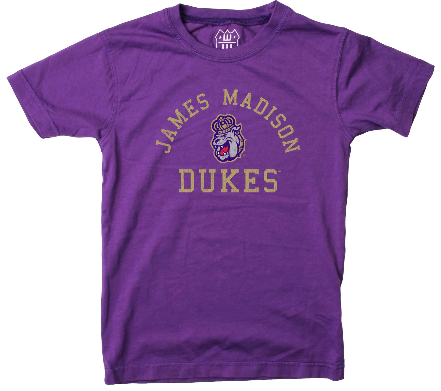 James Madison Dukes NCAA Kids S/S Organic Cotton Tee Shirt