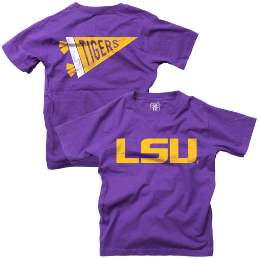 LSU Tigers Youth SS Cotton Tee