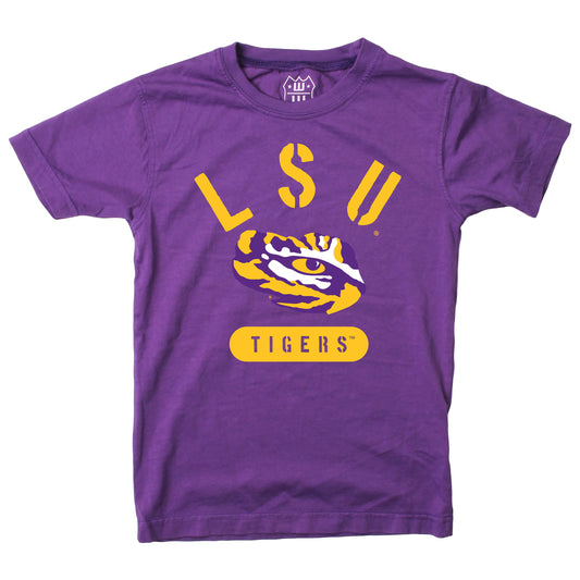 LSU Tigers Youth SS Cotton Tee