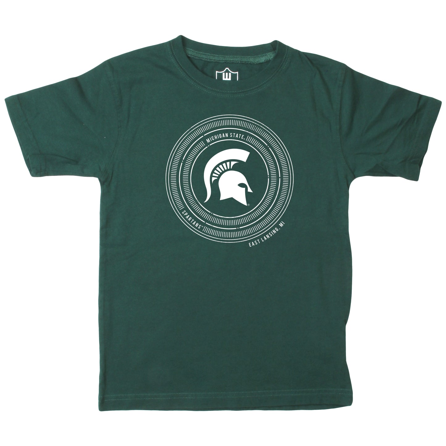 Michigan State Spartans Youth Cotton SS Tee