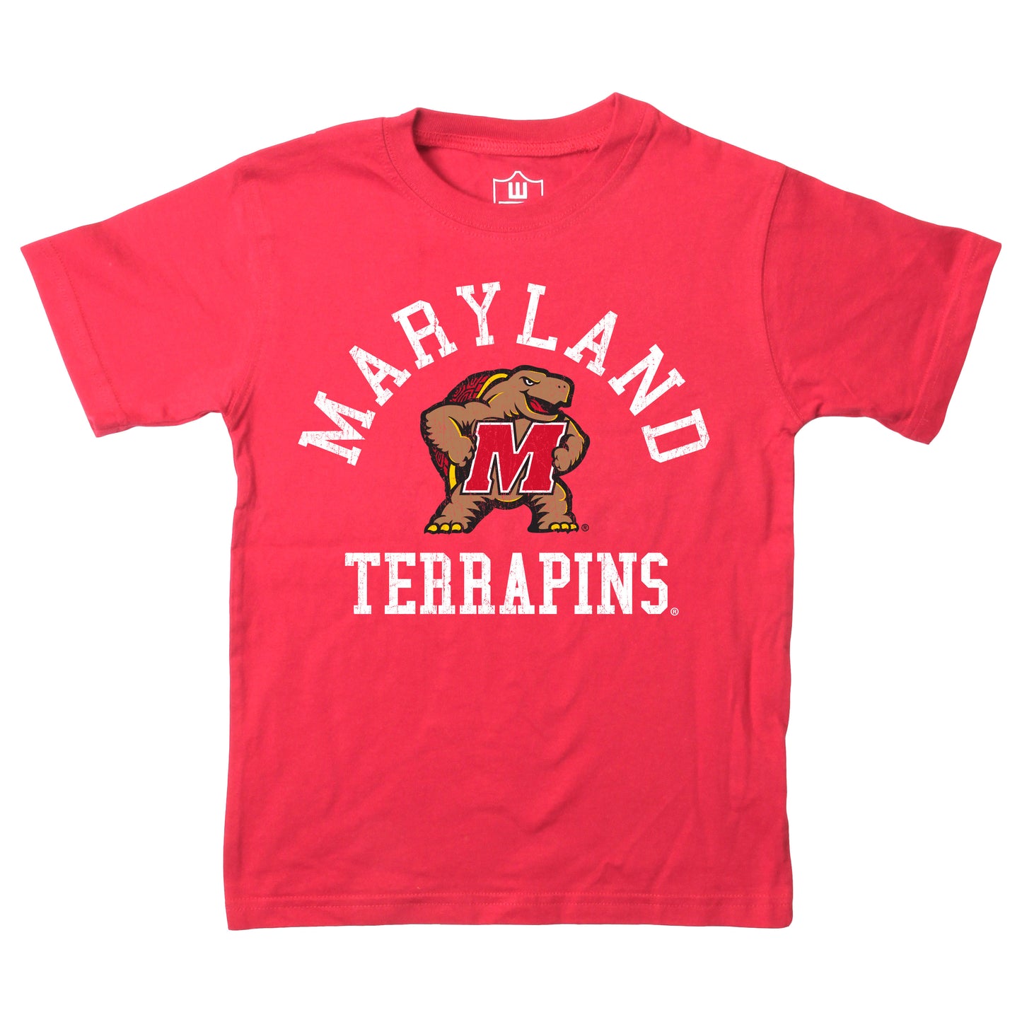 Maryland Terrapins NCAA Kids S/S Organic Cotton Tee Shirt