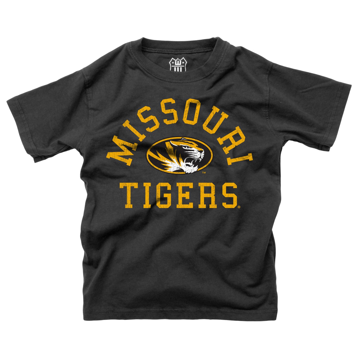 Missouri Tigers NCAA Kids S/S Organic Cotton Tee Shirt
