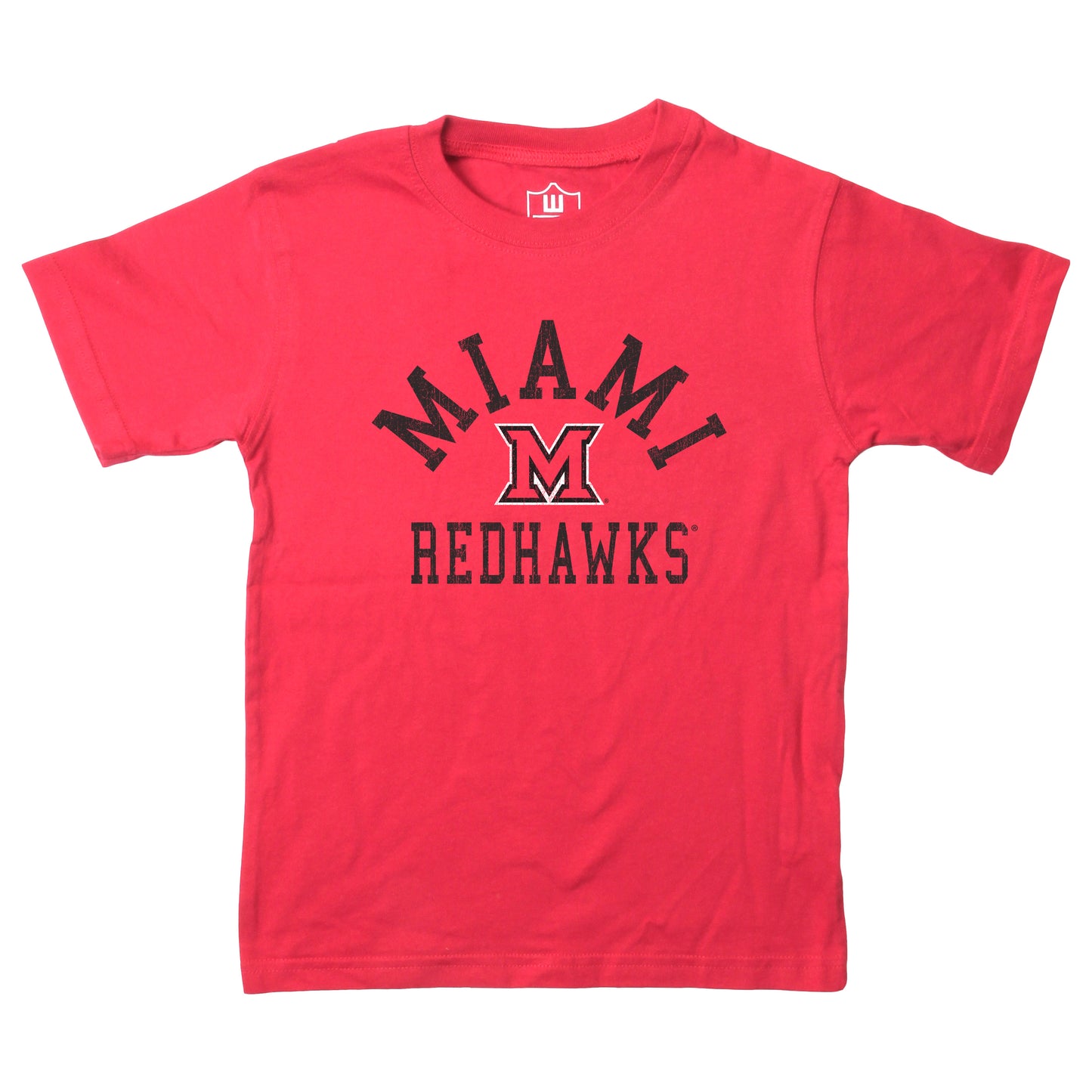 Miami of Ohio RedHawks NCAA Kids S/S Organic Cotton Tee Shirt