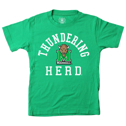 Marshall Thundering Herd NCAA Kids S/S Organic Cotton Tee Shirt