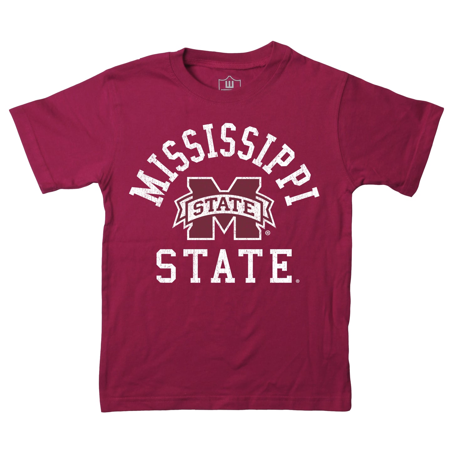 Mississippi State Bulldogs NCAA Kids S/S Organic Cotton Tee Shirt
