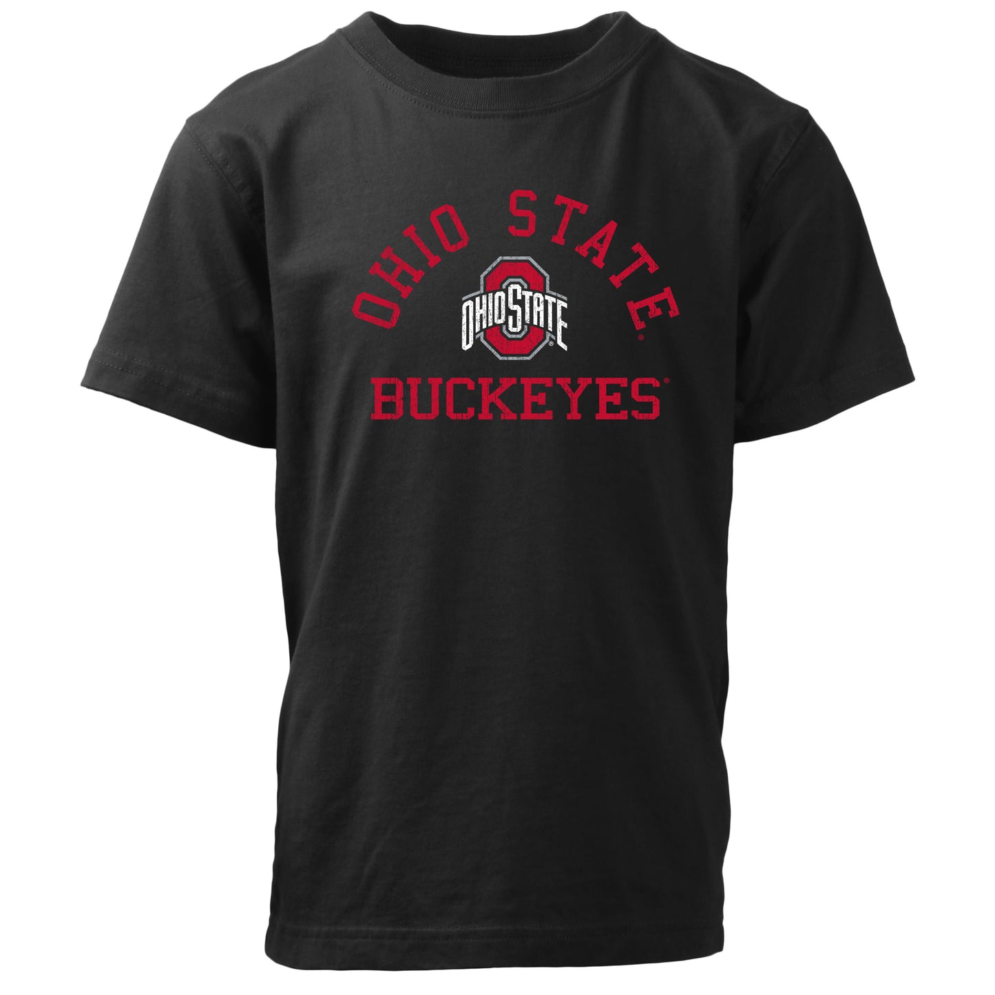 Ohio State Buckeyes NCAA Kids S/S Organic Cotton Tee Shirt-Black