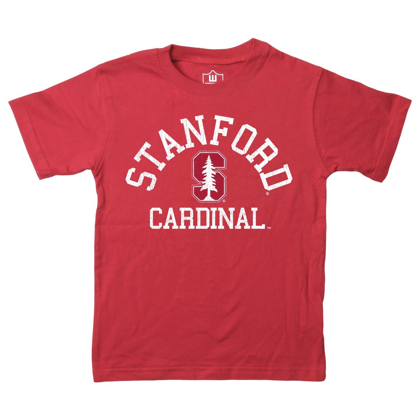 Stanford Cardinal NCAA Kids S/S Organic Cotton Tee Shirt