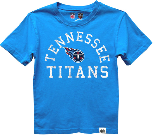 Wes and Willy Tennessee Titans Youth Organic Cotton T-Shirt (NFL KIDS)