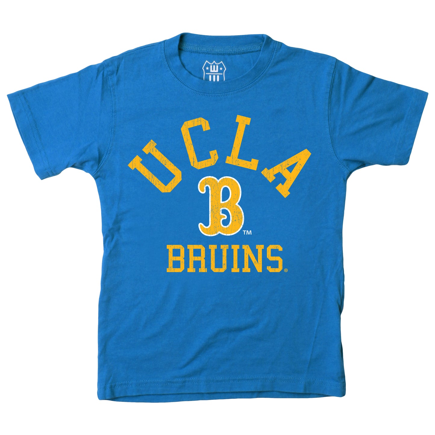 UCLA Bruins NCAA Kids S/S Organic Cotton Tee Shirt - Blue