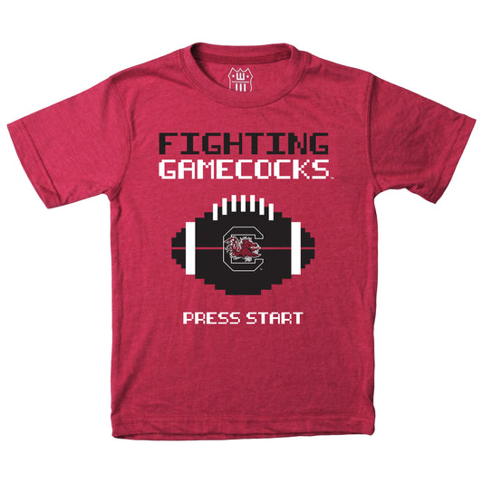 South Carolina Gamecocks Youth Press Start SS Tee