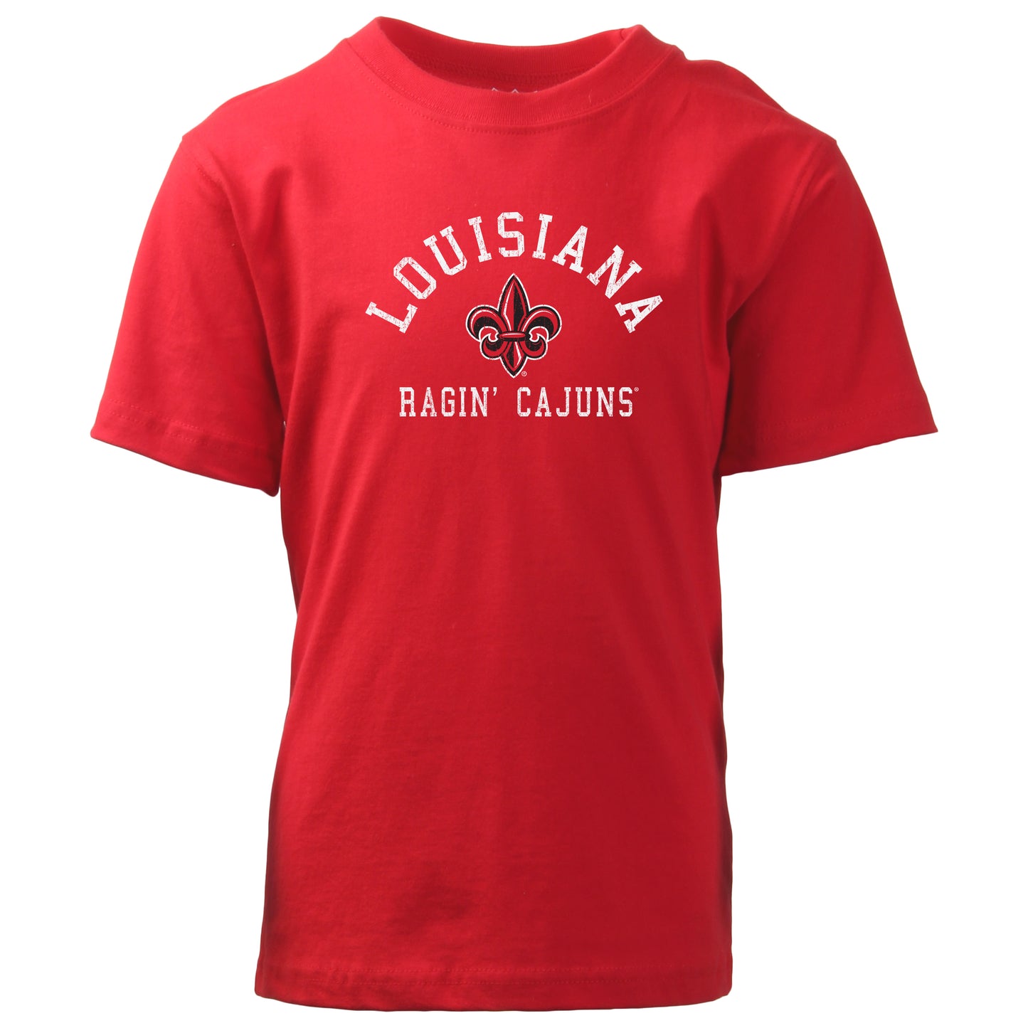 Louisiana Lafayette Ragin Cajuns NCAA Kids S/S Organic Cotton Tee Shirt