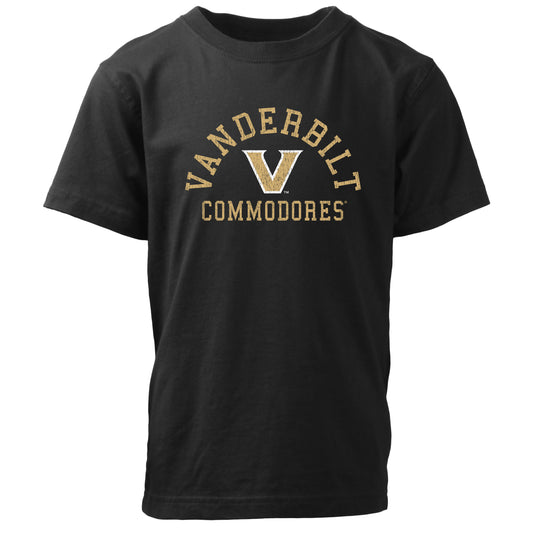 Vanderbilt Commodores NCAA Kids S/S Organic Cotton Tee Shirt