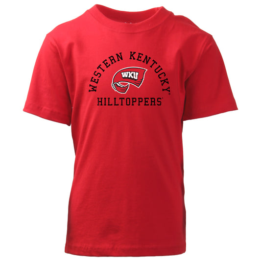 Western Kentucky Hilltoppers NCAA Kids S/S Organic Cotton Tee Shirt