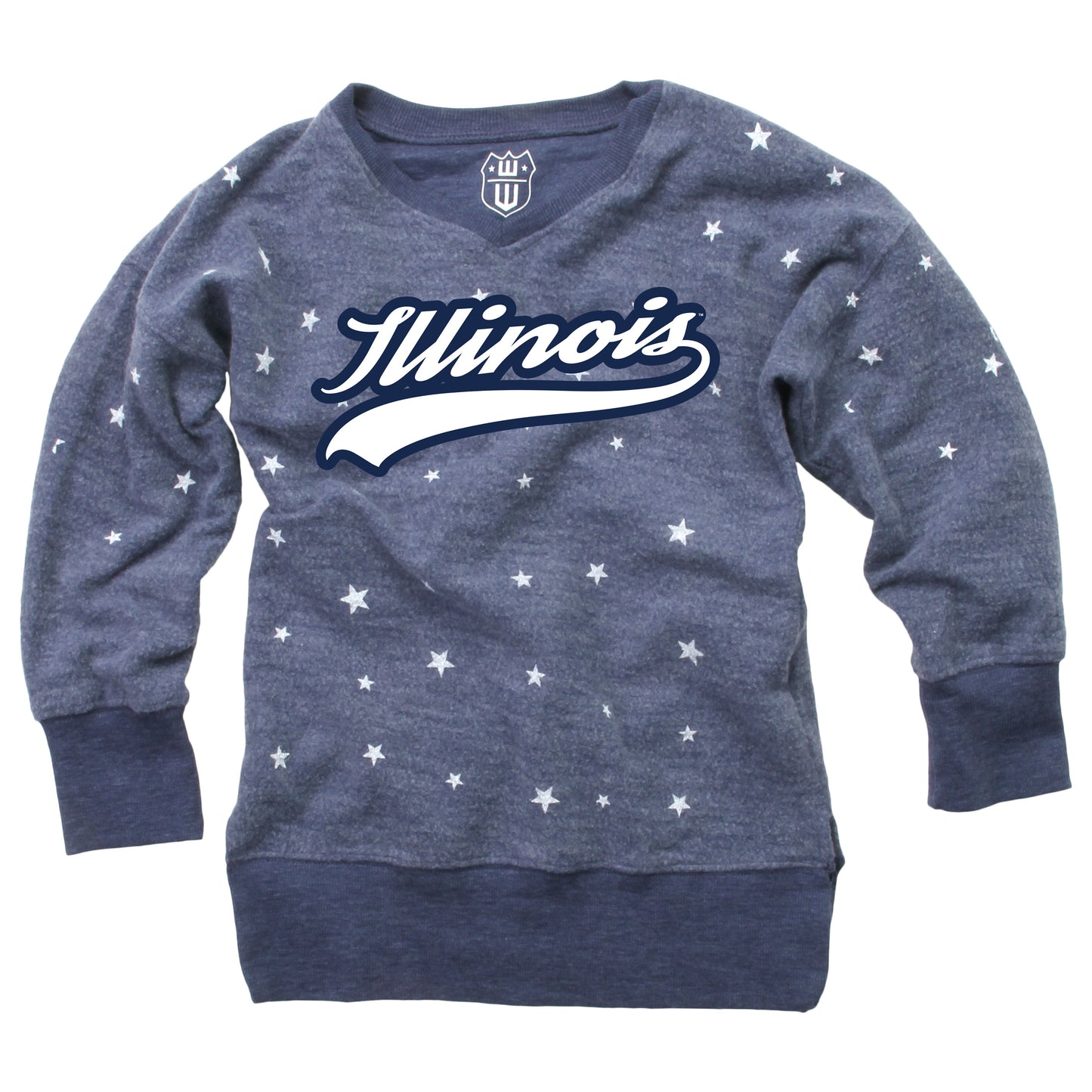 Illinois Fighting Illini Youth Girls Allover Star Tunic