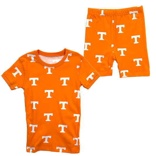 Tennessee Volunteer Youth Allover Print SS PJ