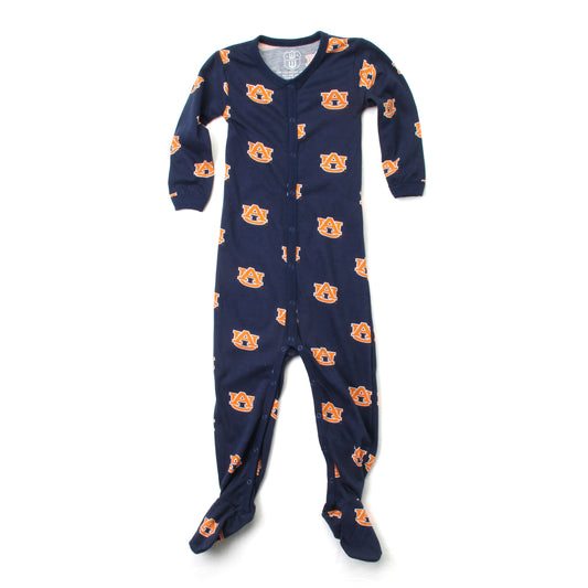 Auburn Tigers Infant Allover Footed Sleeper