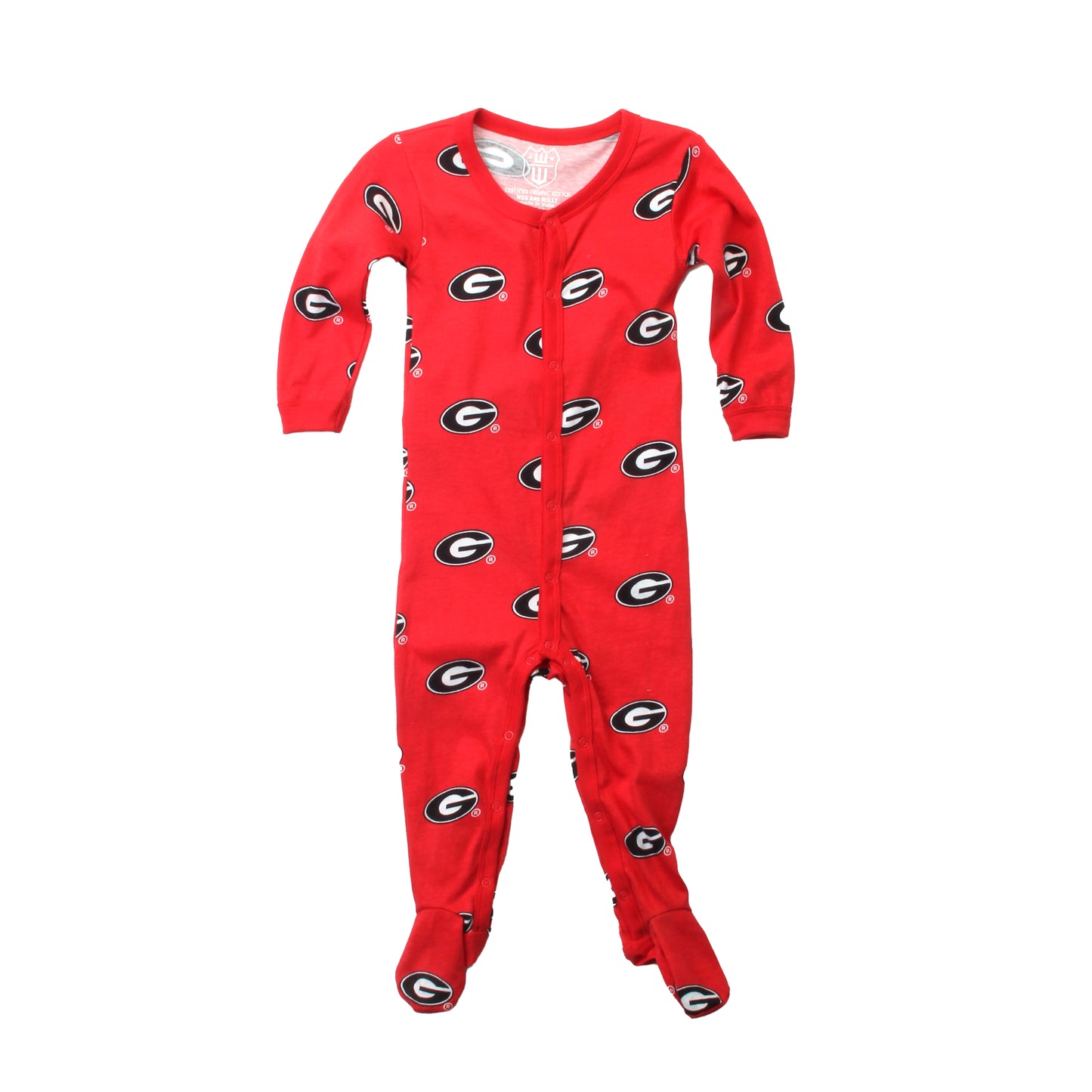 Georgia Bulldogs Infant Footie Pajama