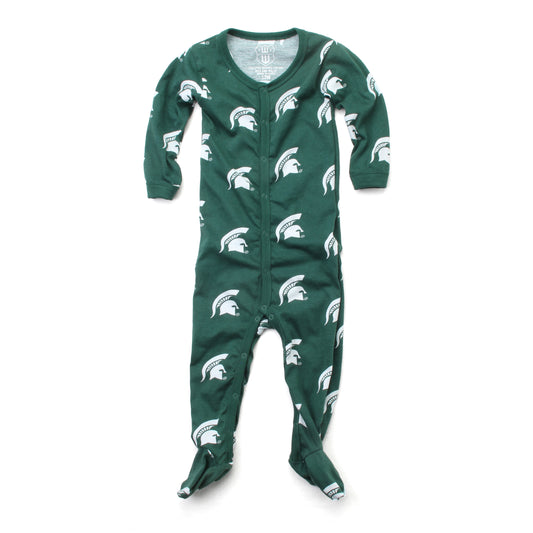 Michigan State Spartans Infant Footie Pajama