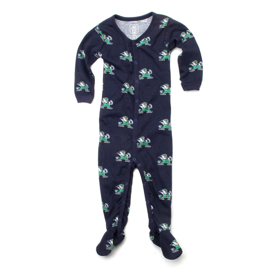 Notre Dame Fighting Irish Infant Footie Pajama