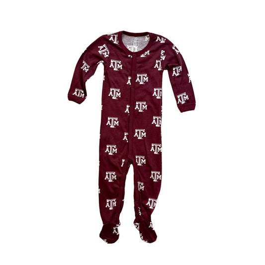 Texas A&M Aggies Infant Footie Pajama