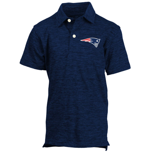 New England Patriots NFL Youth Boys Short Sleeve Polo Shirt