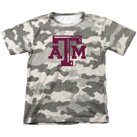 Texas A&M Aggies Camo SS Tee