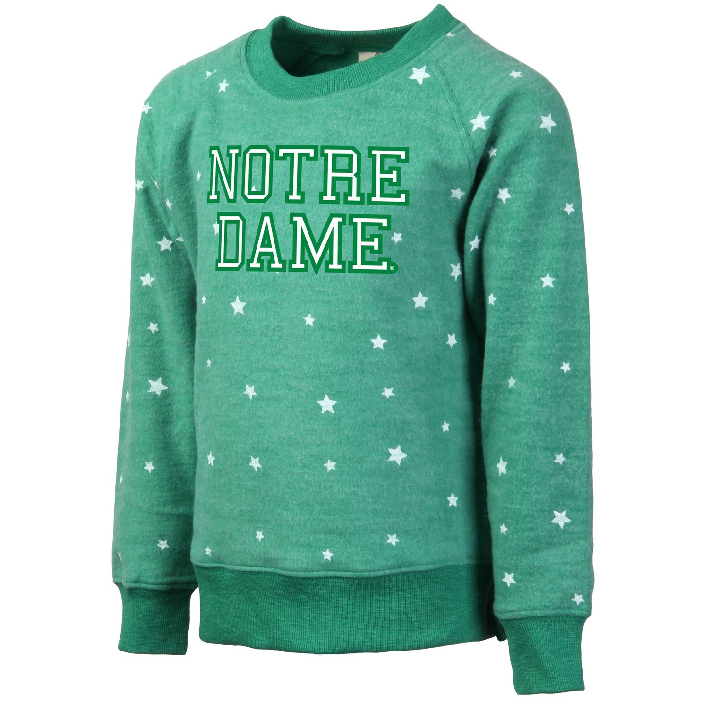 Notre Dame Fighting Irish youth' Allover Star Fleece Top