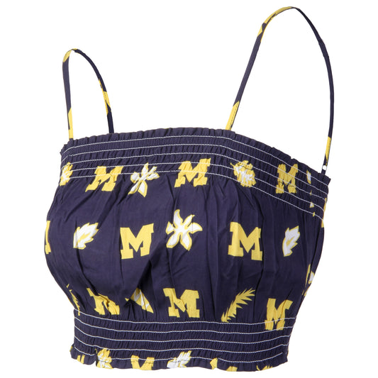 Michigan Wolverines Women's Beach Halter Top