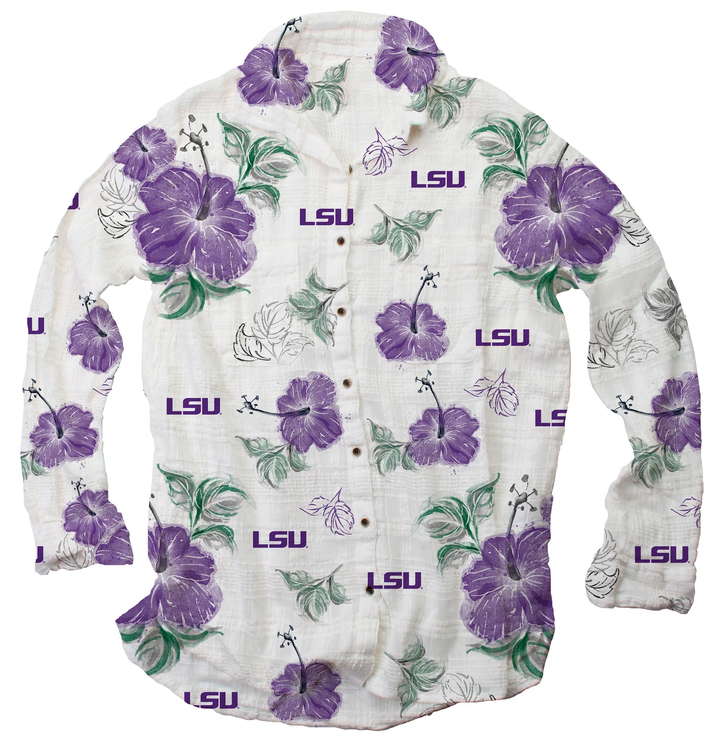 LSU Tigers Women's Swim Cover Up