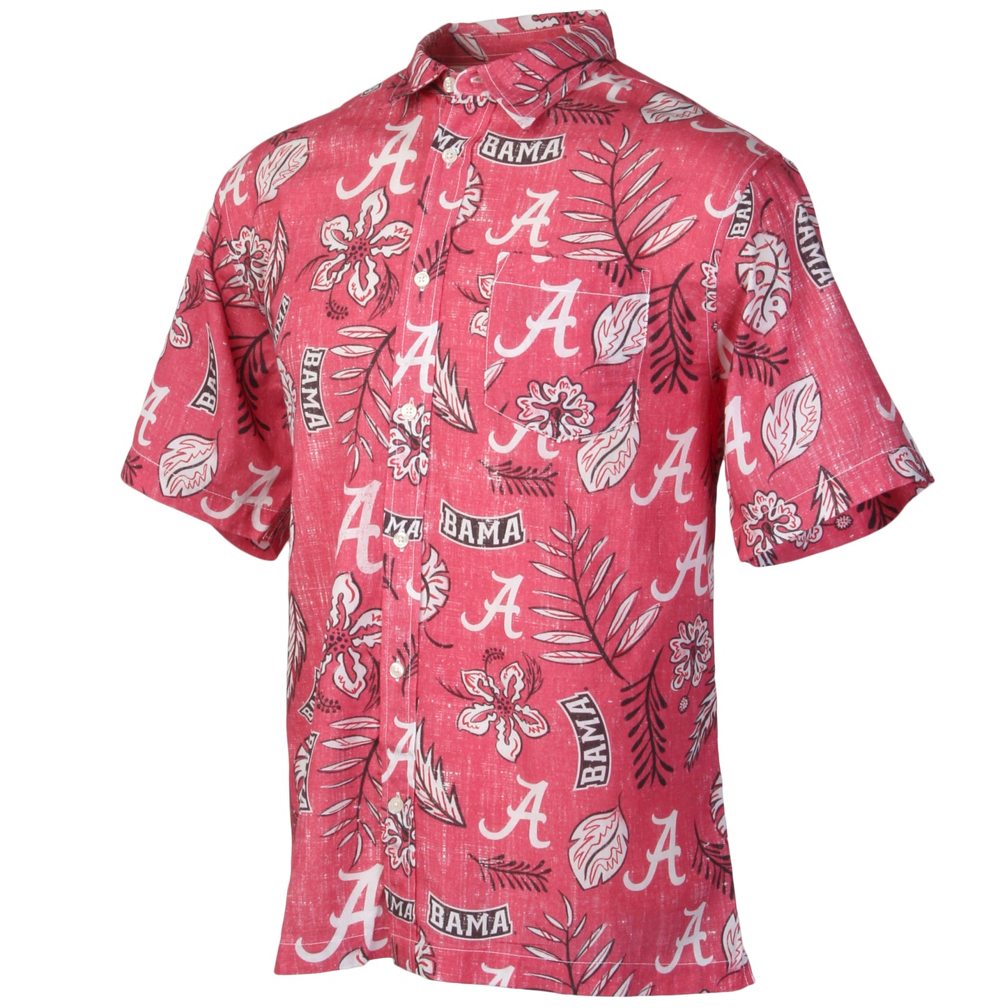 Alabama Crimson Tide Men's Vintage Floral Shirt